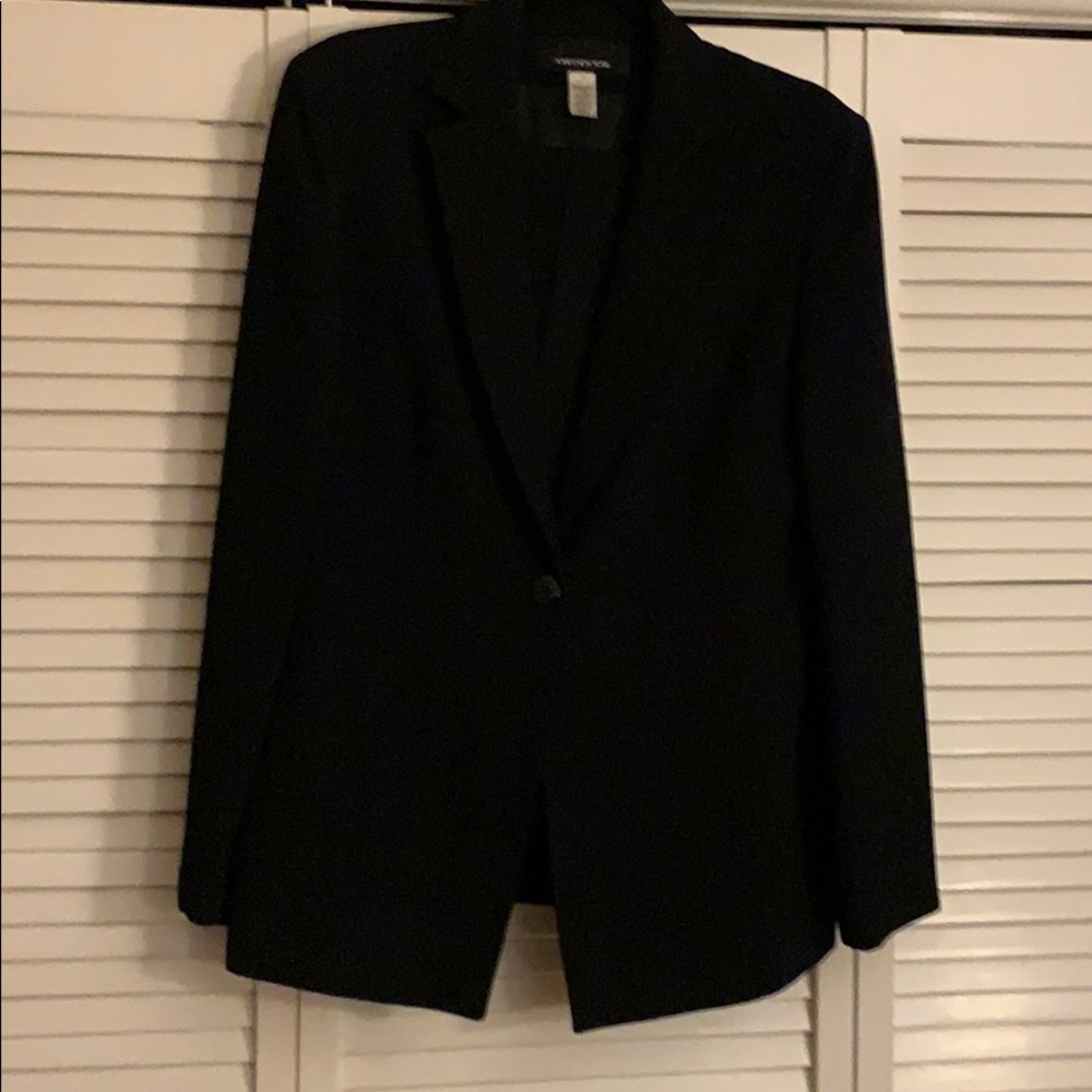 Black pantsuit
